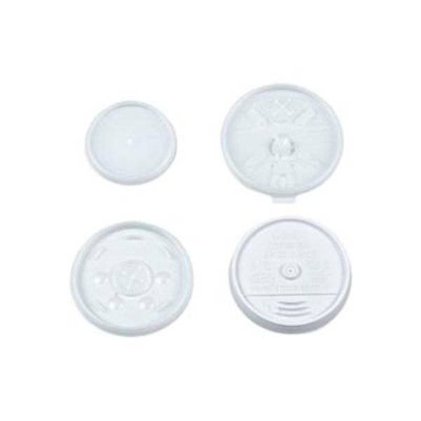 Lagasse Dart® Plastic Lids, Fits 4oz. Cups, Translucent, 1000 ct DCC 4JL